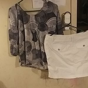 Beautiful blouse an skirt